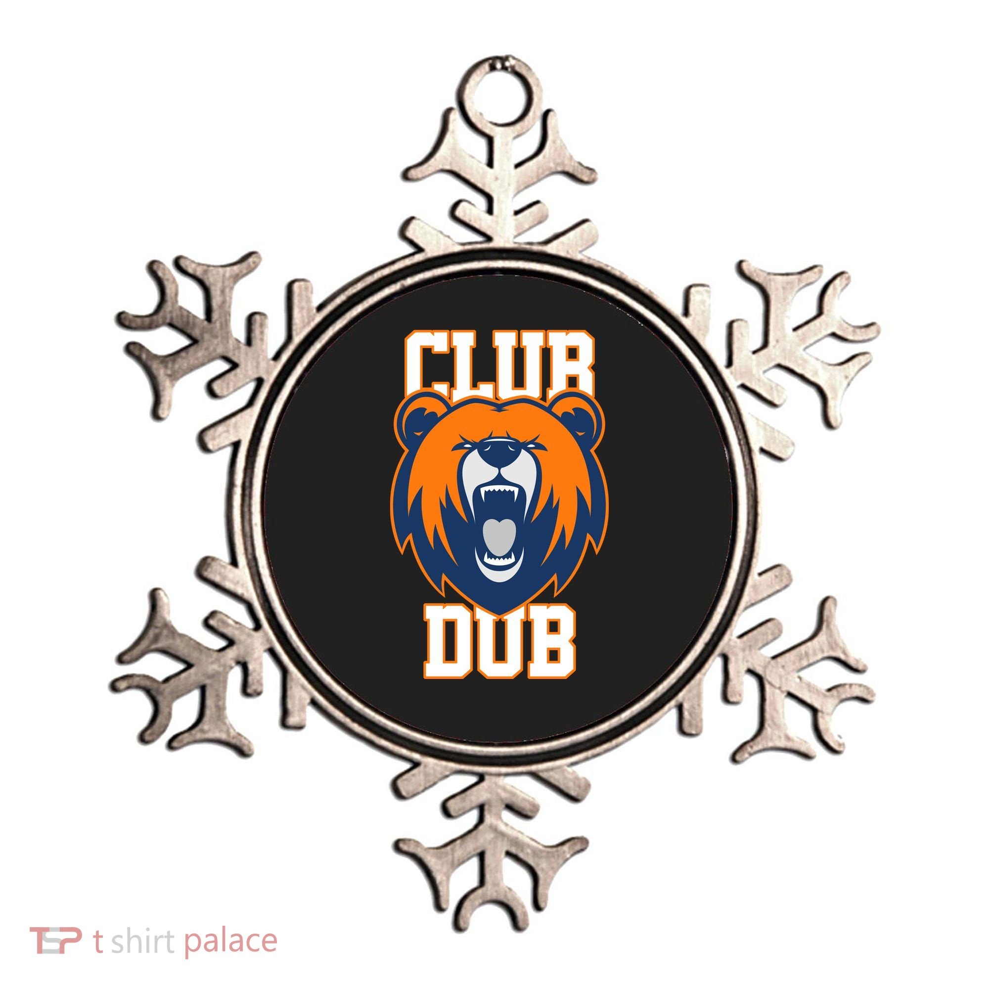 Club Dub Chicago Football Ornament