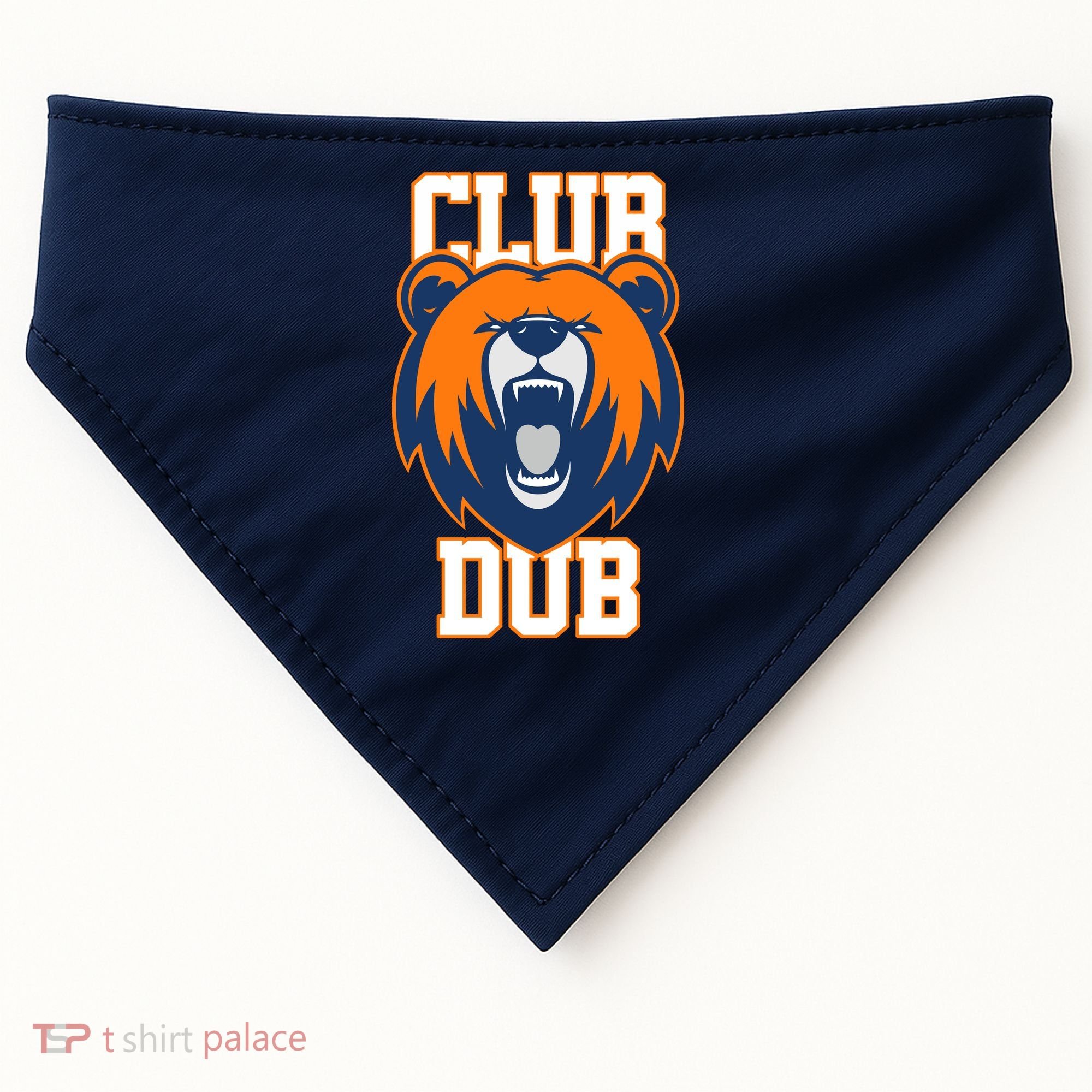 Club Dub Chicago Football USA-Made Doggie Bandana