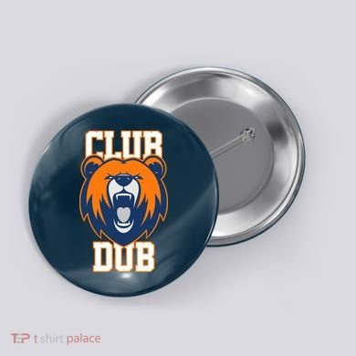 Club Dub Chicago Football Button