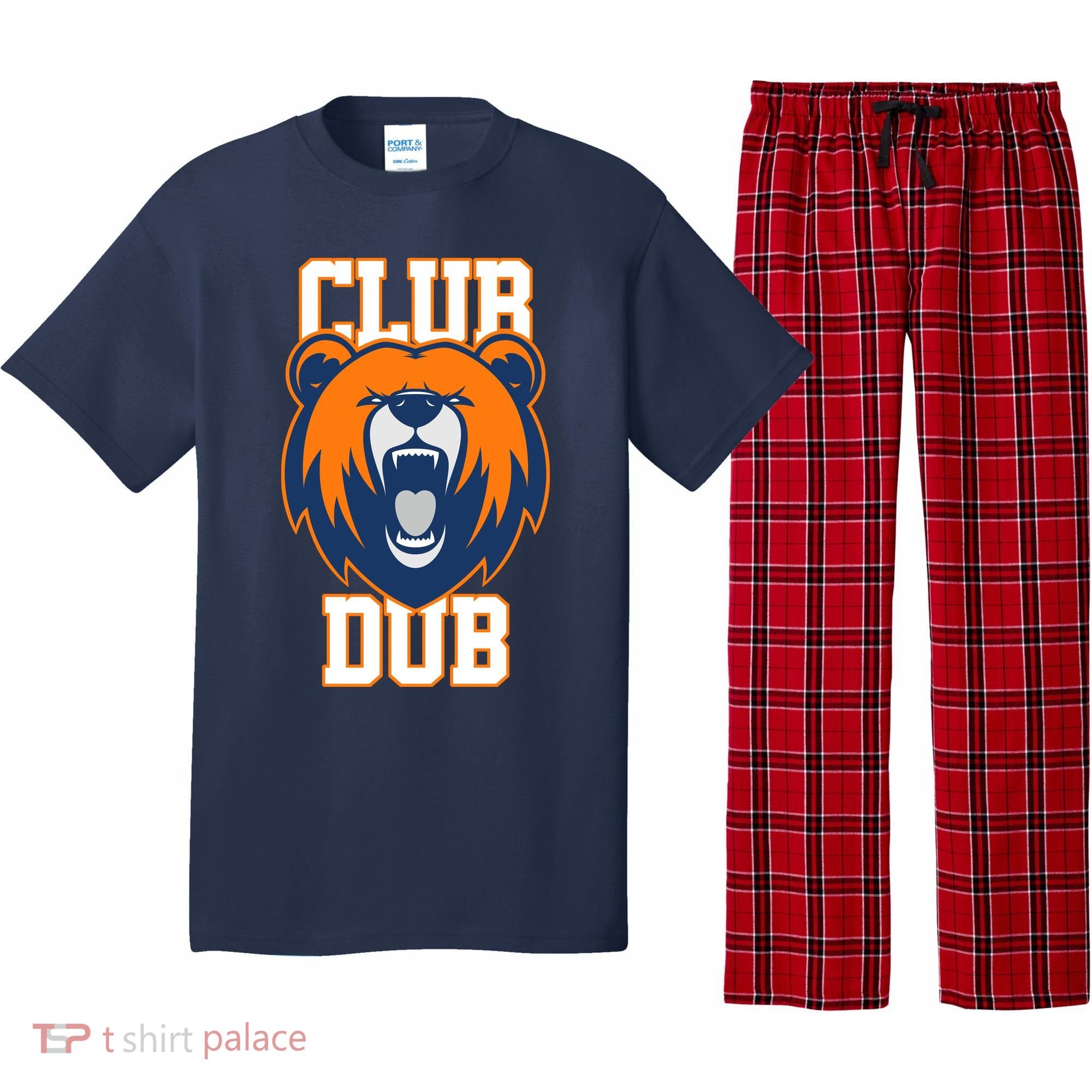Club Dub Chicago Football Pajama Set