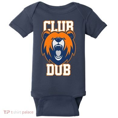 Club Dub Chicago Football Baby Bodysuit