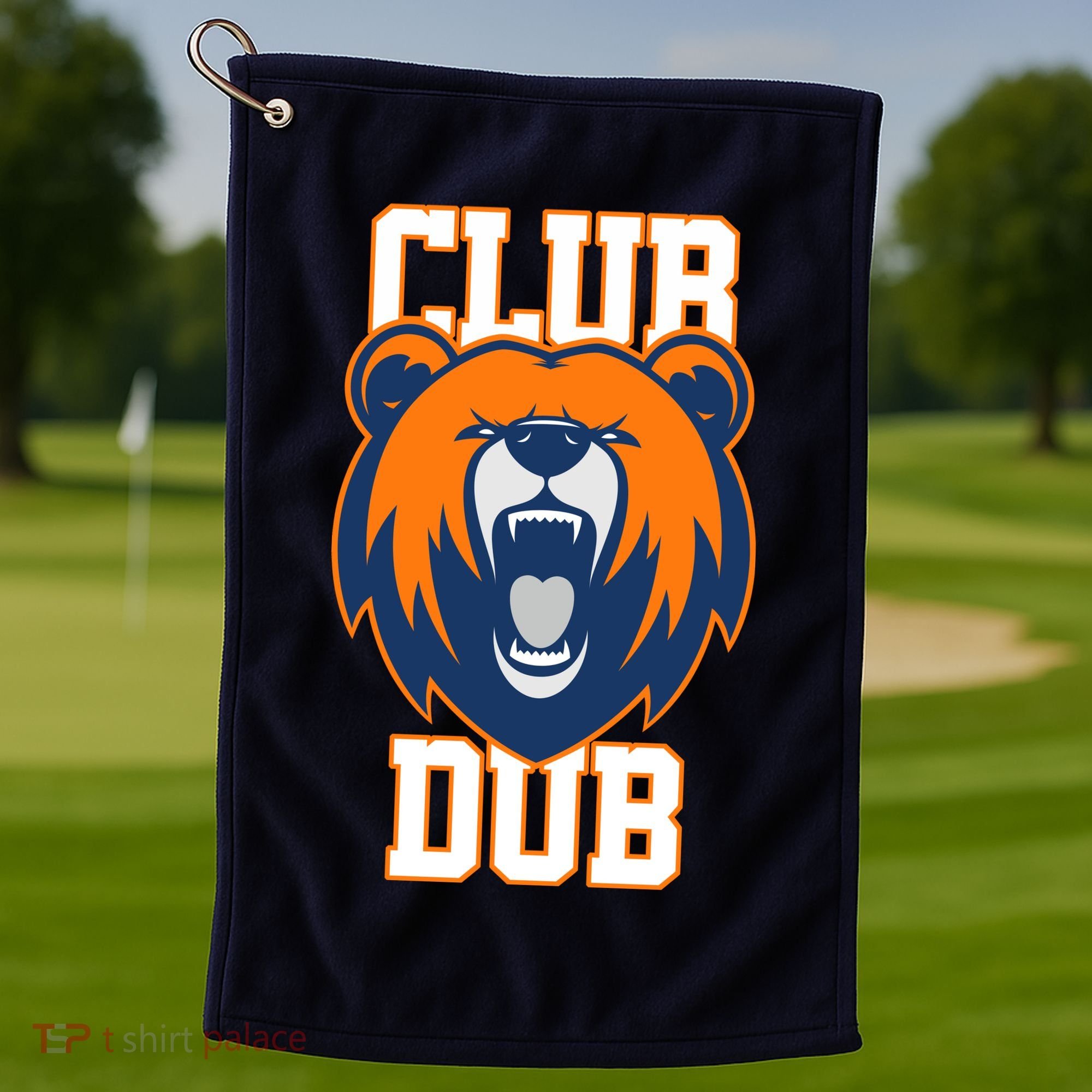 Club Dub Chicago Football Golf Towel