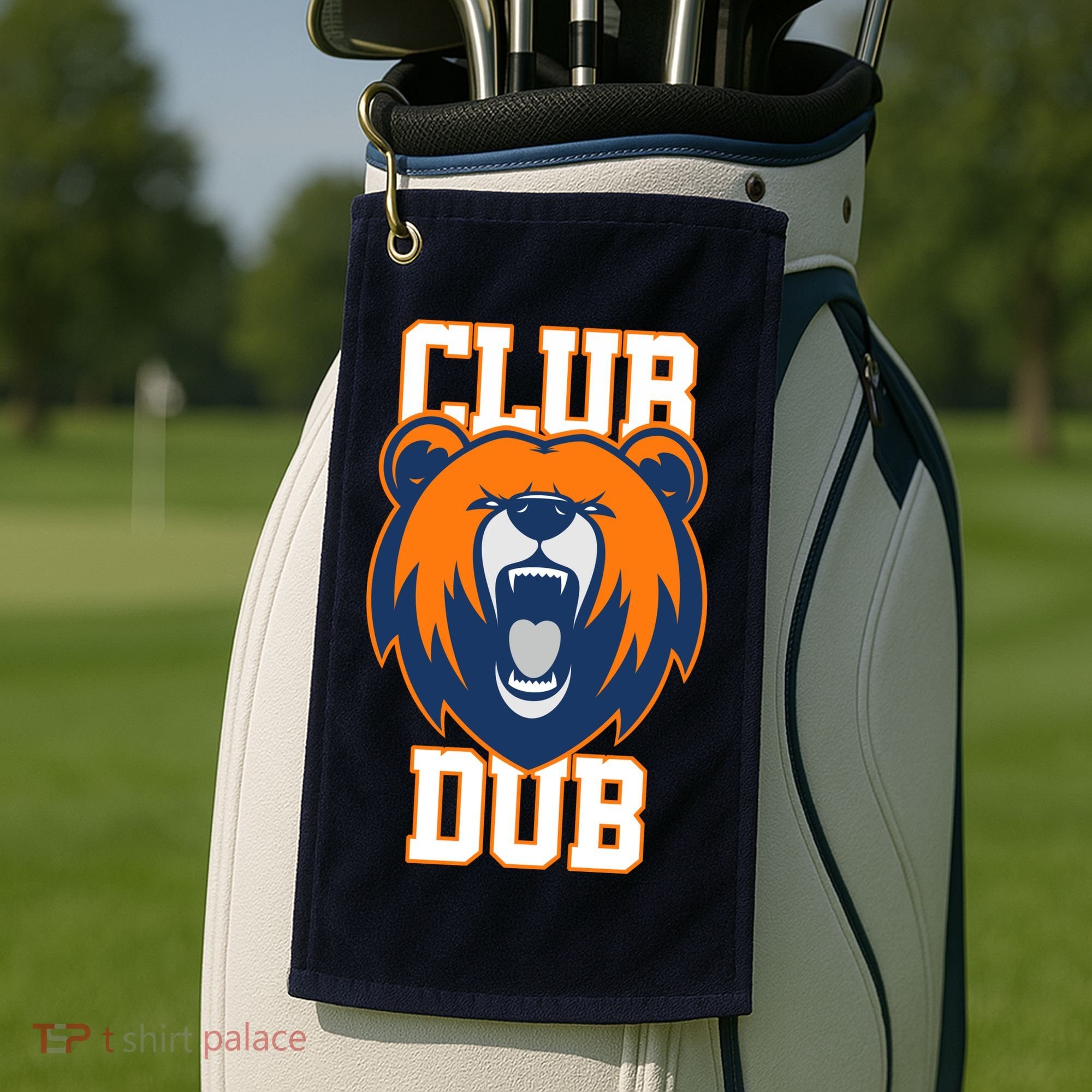 Club Dub Chicago Football Golf Towel