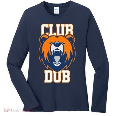 Club Dub Chicago Football Women's Long Sleeve Shirt