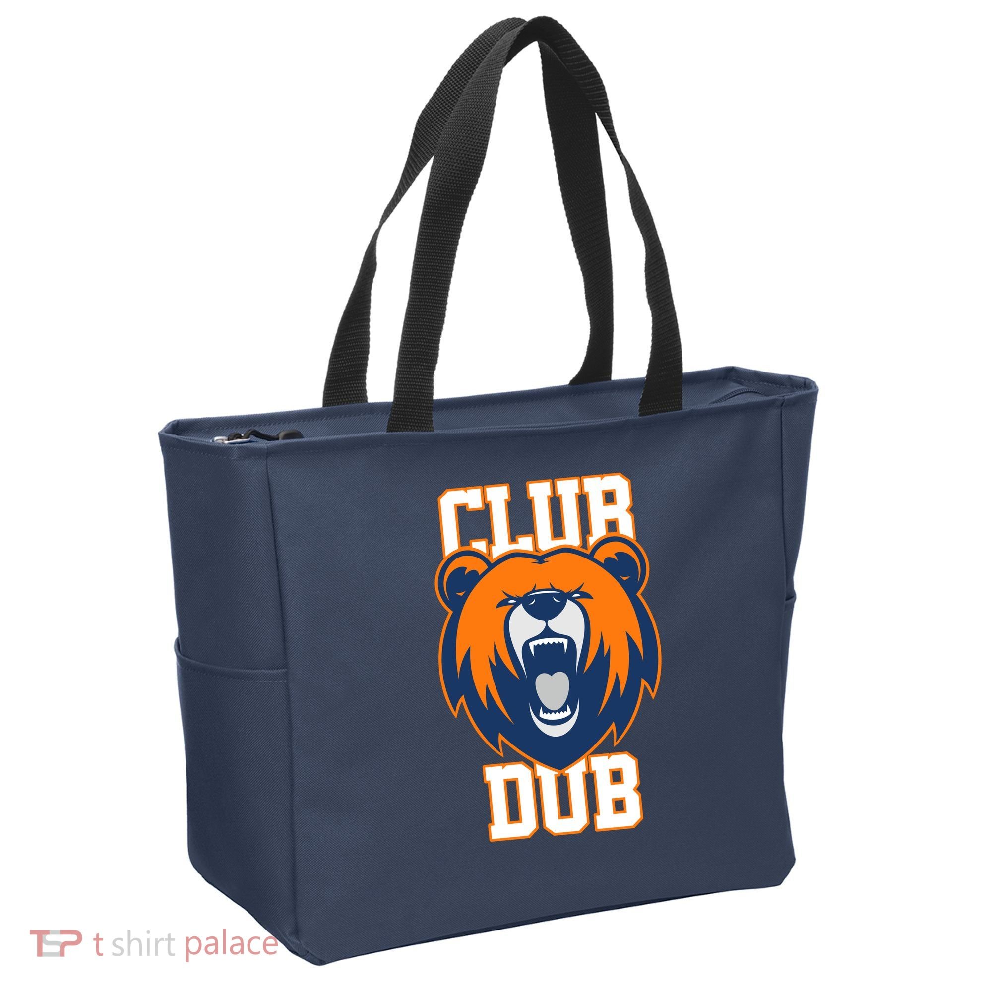 Club Dub Chicago Football Tote Bag
