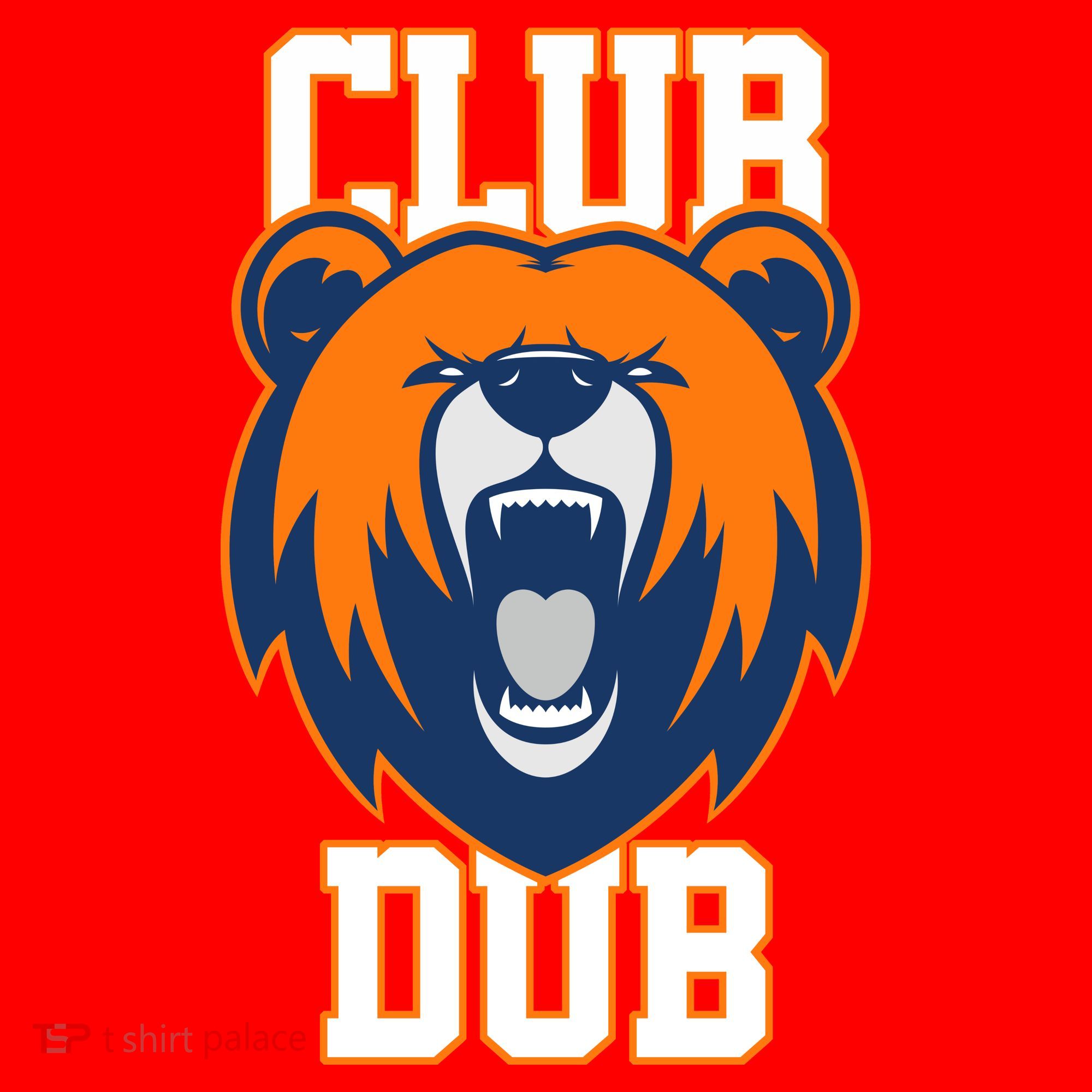 Club Dub Chicago Football Santa Hat