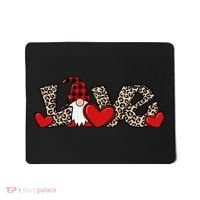 Cute Love Valentines Day Gnome Mousepad thumb 0