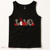 Cute Love Valentines Day Gnome Tank Top thumb 2