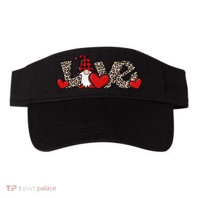 Cute Love Valentines Day Gnome Visor