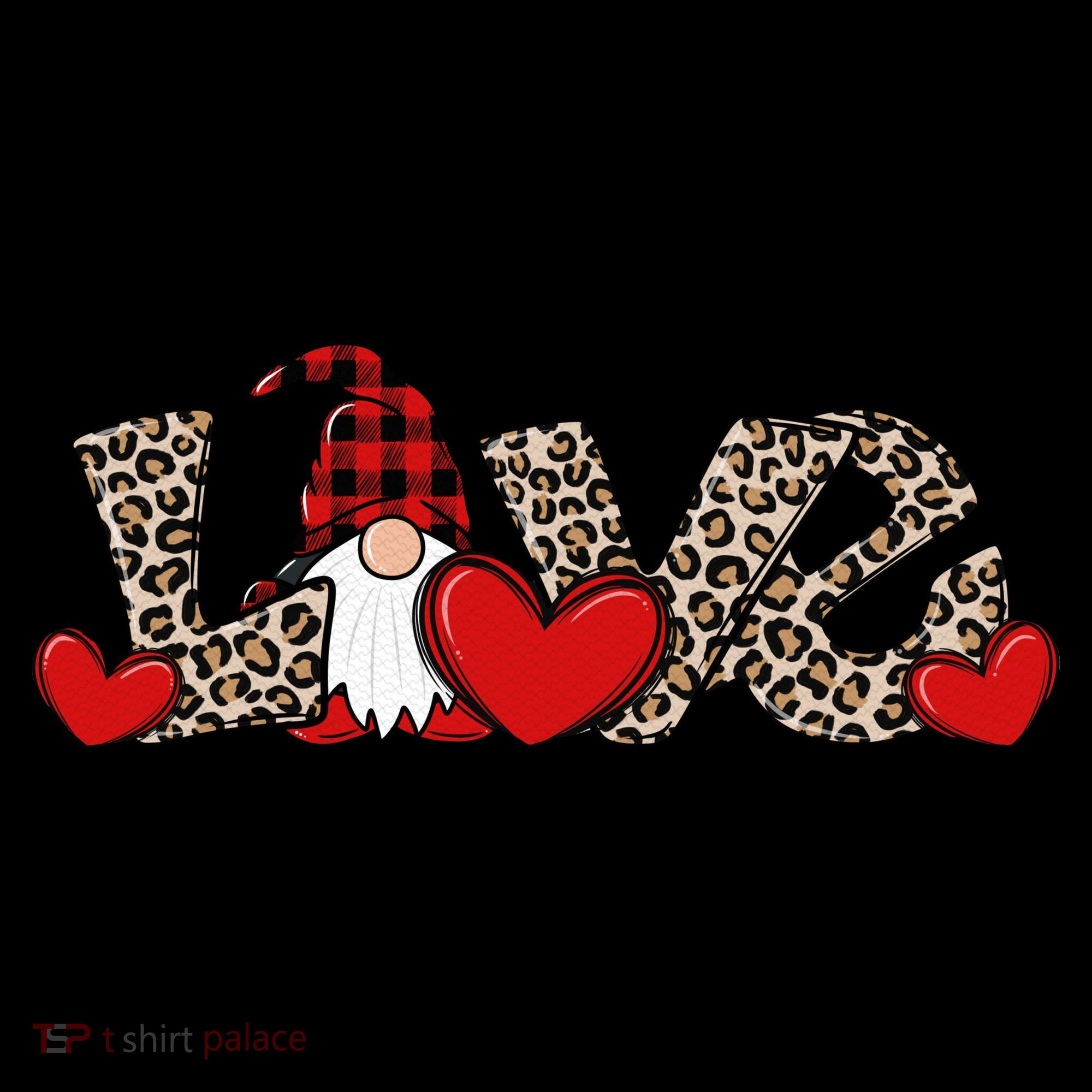 Cute Love Valentines Day Gnome Visor