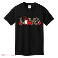 Cute Love Valentines Day Gnome Kids T-Shirt thumb 0
