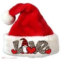 Cute Love Valentines Day Gnome Santa Hat thumb 0
