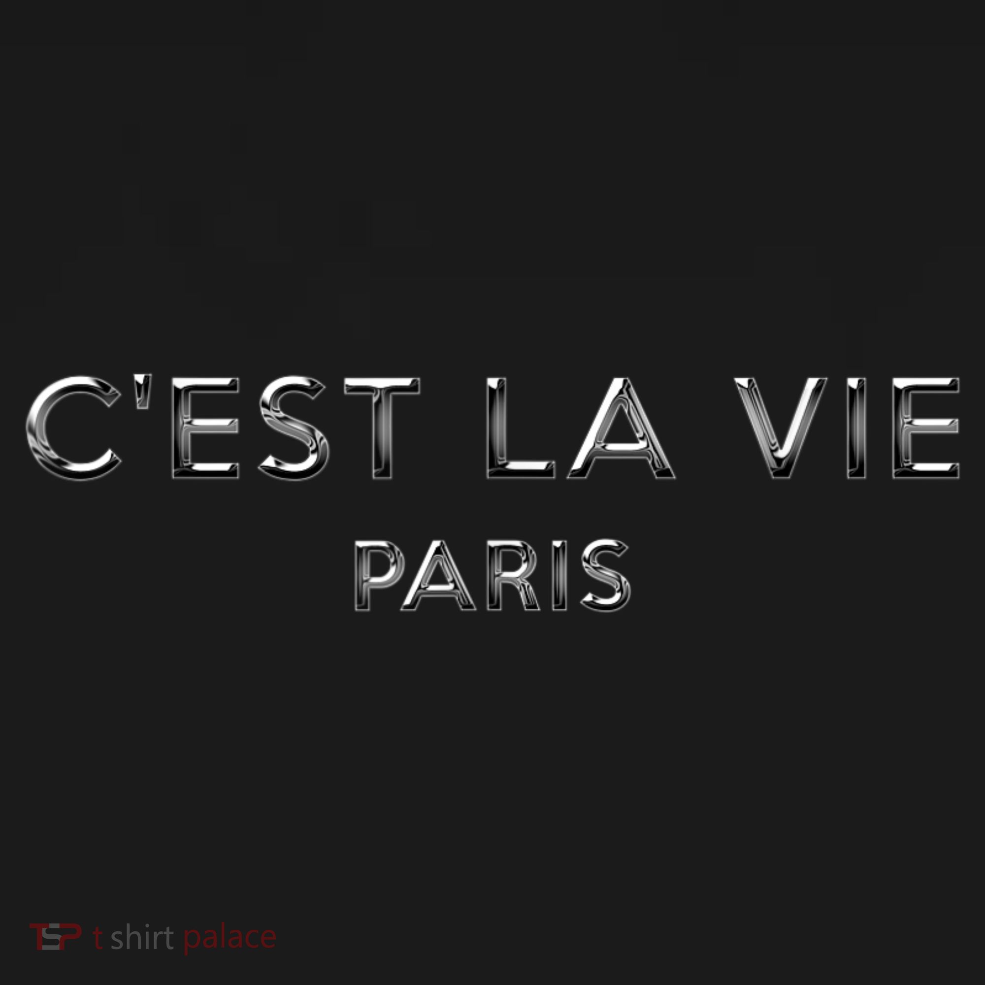 C'est La Vie Paris Lover Gift Women's Long Sleeve Shirt