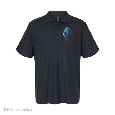 Cool Lion With Blue Eyes Lions Polo