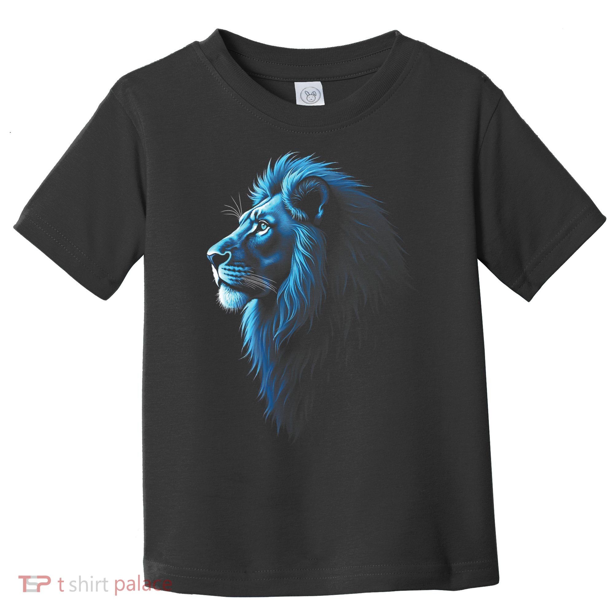 Cool Lion With Blue Eyes Lions Toddler T-Shirt