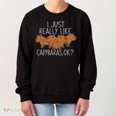 Capybara Lover Women Cute Capybara Women's Sweatshirt