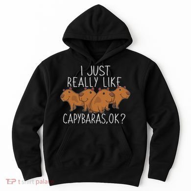 Capybara Lover Women Cute Capybara Hoodie