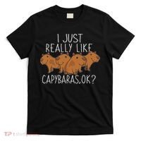 Capybara Lover Women Cute Capybara T-Shirt thumb 0