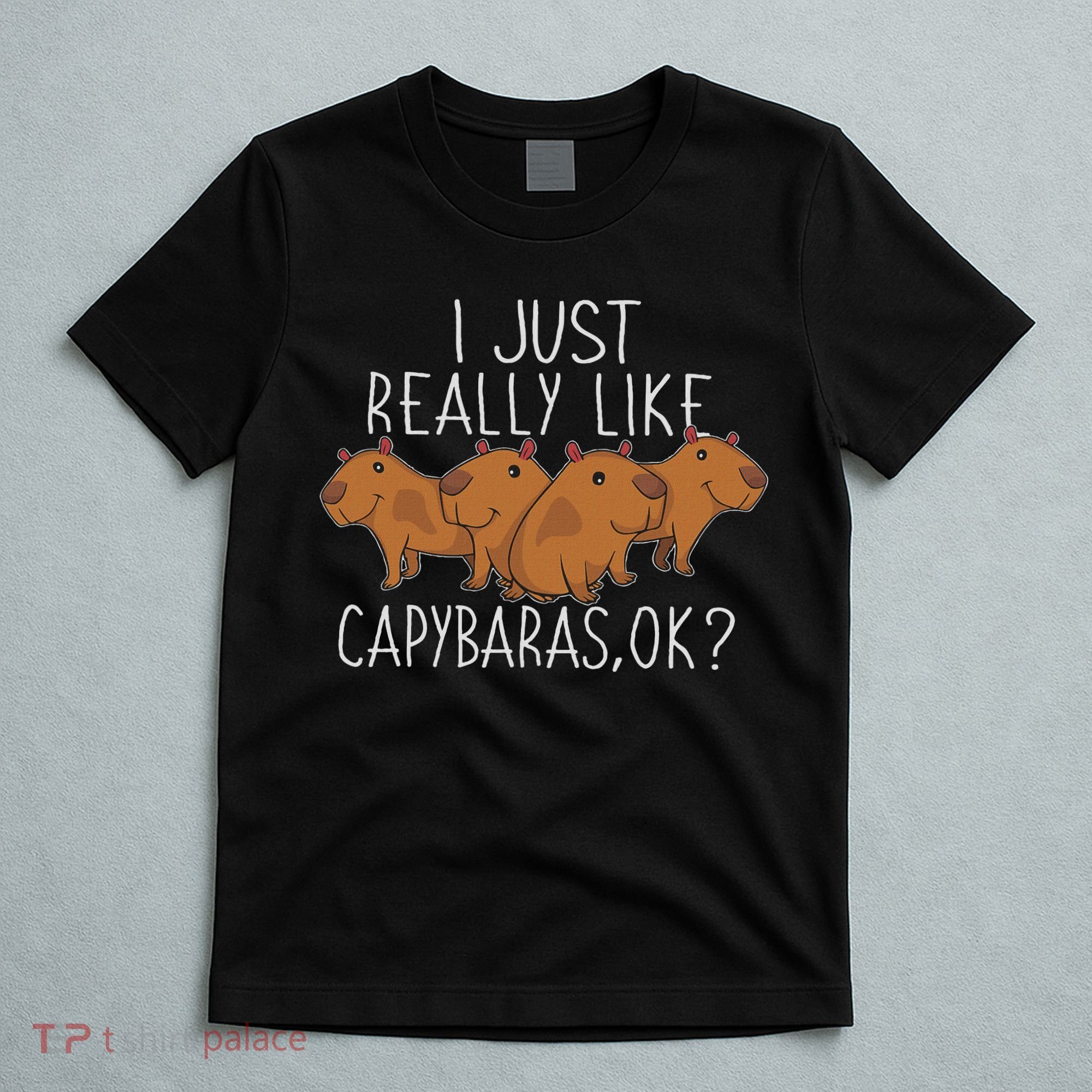 Capybara Lover Women Cute Capybara T-Shirt