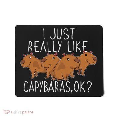 Capybara Lover Women Cute Capybara Mousepad