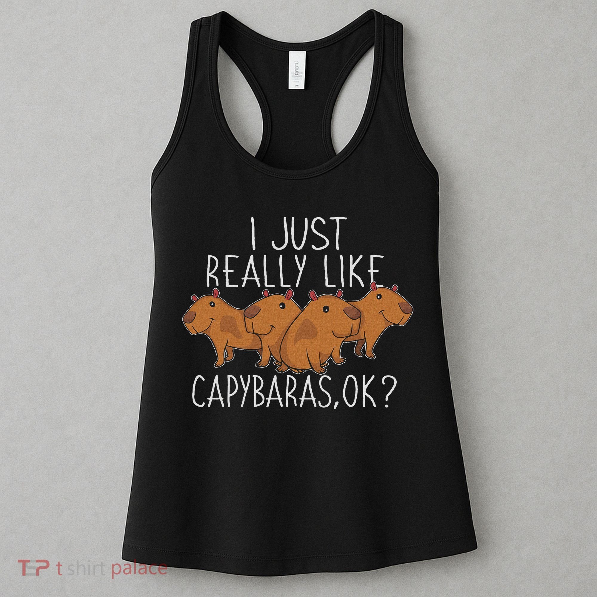 Capybara Lover Women Cute Capybara Women's Tank Top