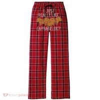 Capybara Lover Women Cute Capybara Women's Flannel Plaid Pajama Pants thumb 0