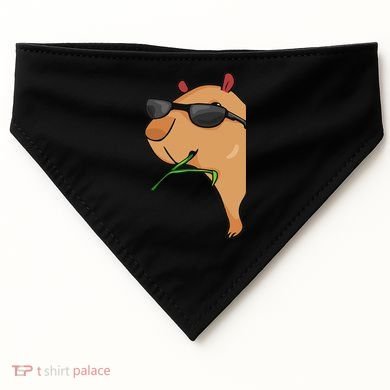 Capybara Lover Women Capybara USA-Made Doggie Bandana