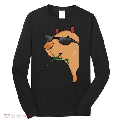 Capybara Lover Women Capybara Long Sleeve Shirt