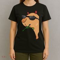 Capybara Lover Women Capybara T-Shirt thumb 4