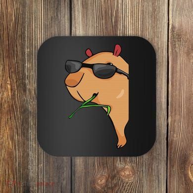 Capybara Lover Women Capybara Coaster