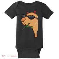 Capybara Lover Women Capybara Baby Bodysuit thumb 0