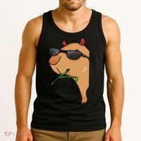 Capybara Lover Women Capybara Tank Top thumb 3