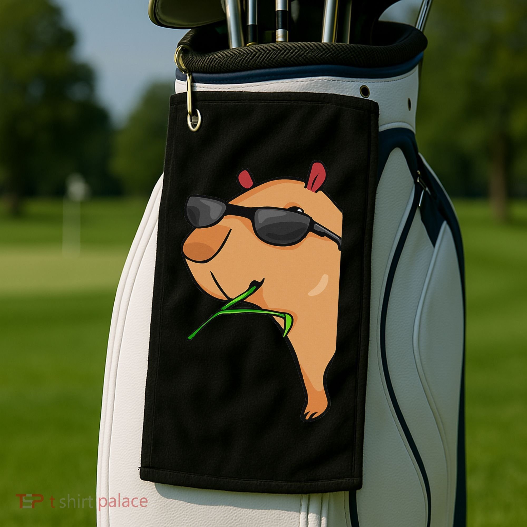 Capybara Lover Women Capybara Golf Towel