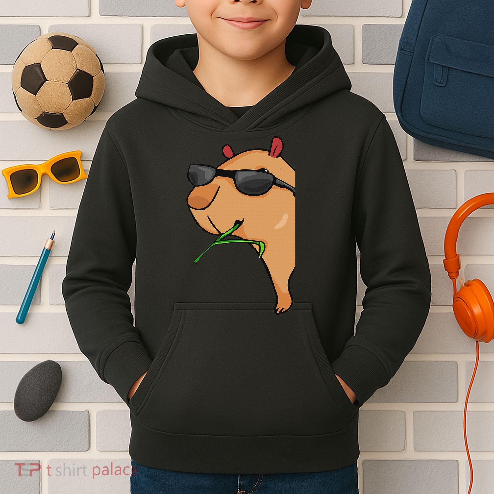 Capybara Lover Women Capybara Kids Hoodie