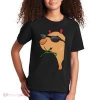 Capybara Lover Women Capybara Kids T-Shirt thumb 2