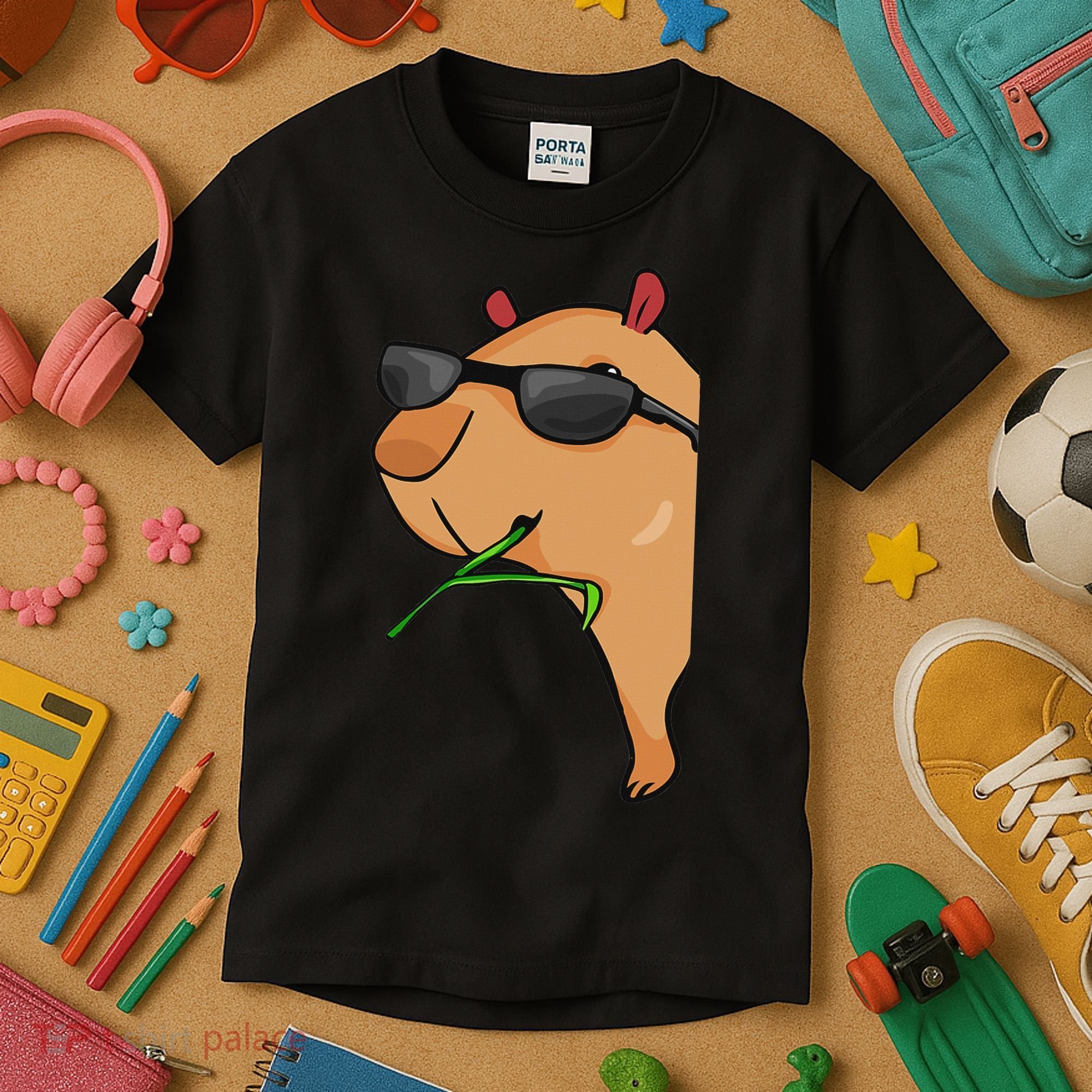 Capybara Lover Women Capybara Kids T-Shirt