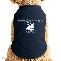 Cat Lover Waiting For Something To Happen Omori Cat Inspired Doggie Tank thumb 0