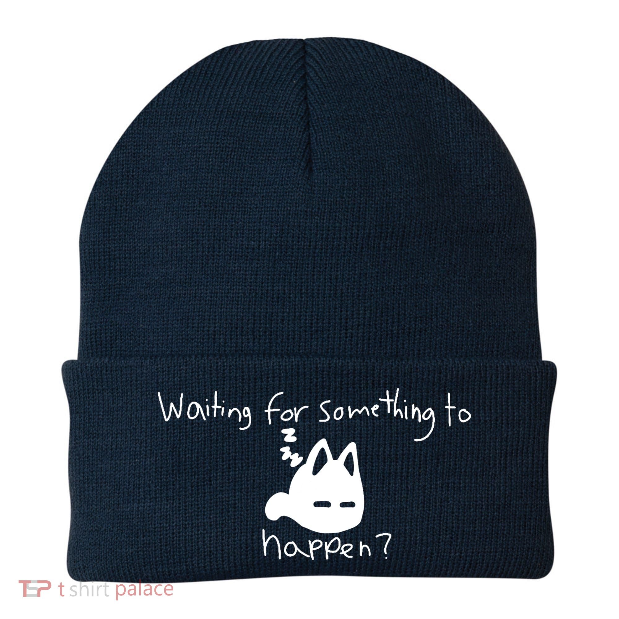 Cat Lover Waiting For Something To Happen Omori Cat Inspired Beanie