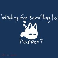 Cat Lover Waiting For Something To Happen Omori Cat Inspired Women's Hoodie thumb 2