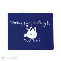 Cat Lover Waiting For Something To Happen Omori Cat Inspired Mousepad thumb 0