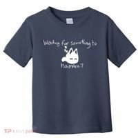 Cat Lover Waiting For Something To Happen Omori Cat Inspired Toddler T-Shirt thumb 0
