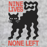 Cat Lovers Will Relate To Nine Lives None Left Humor Kids Sweatshirt thumb 2