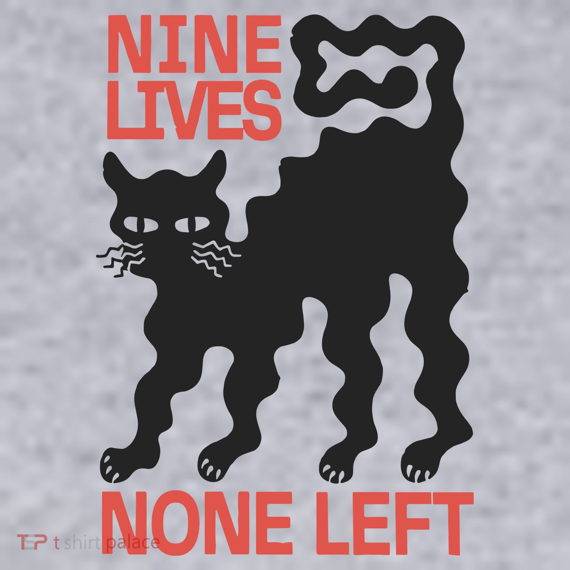 Cat Lovers Will Relate To Nine Lives None Left Humor Women's Sweatshirt