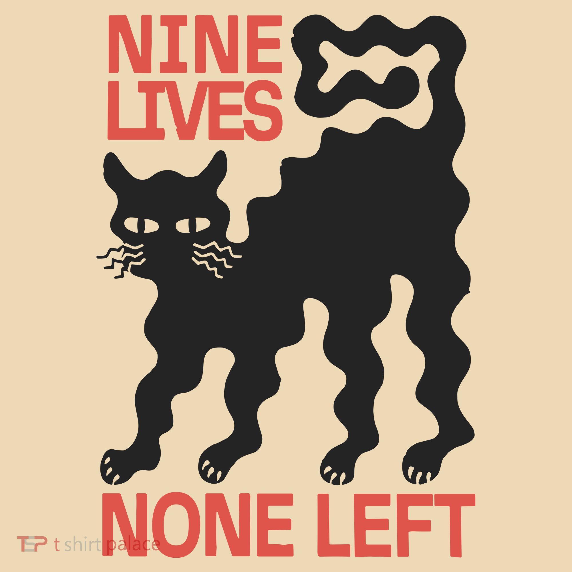 Cat Lovers Will Relate To Nine Lives None Left Humor Tote Bag