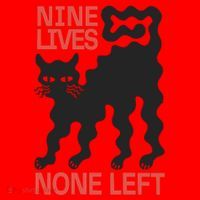 Cat Lovers Will Relate To Nine Lives None Left Humor Santa Hat thumb 1