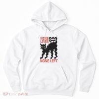 Cat Lovers Will Relate To Nine Lives None Left Humor Hoodie thumb 0