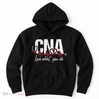 CNA Love What You Do Certified Nursing Assistant Nurse Hoodie thumb 0