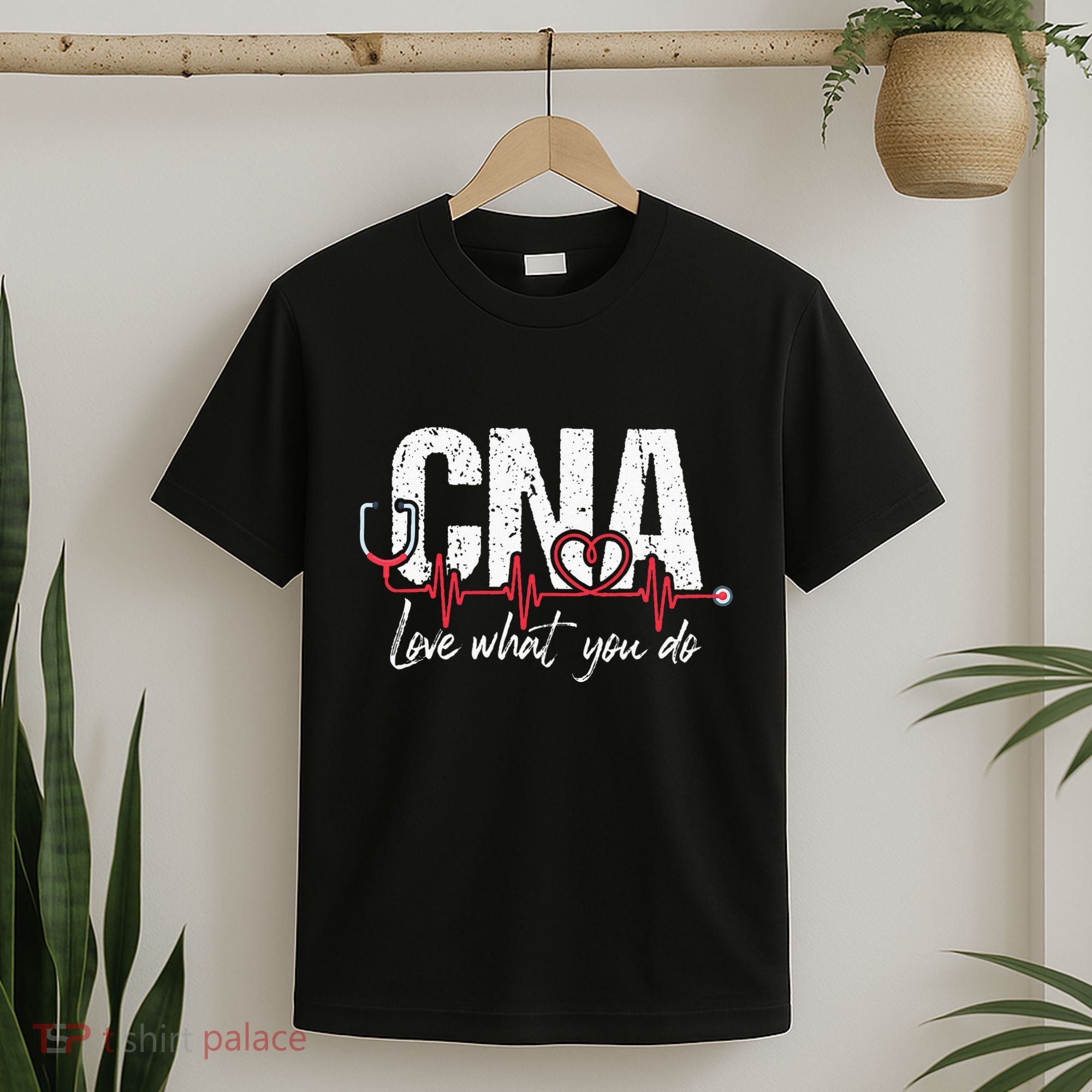 CNA Love What You Do Certified Nursing Assistant Nurse T-Shirt