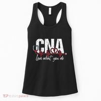 CNA Love What You Do Certified Nursing Assistant Nurse Women's Tank Top thumb 0