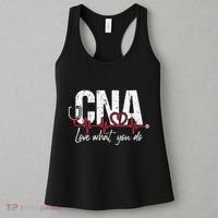 CNA Love What You Do Certified Nursing Assistant Nurse Women's Tank Top thumb 3